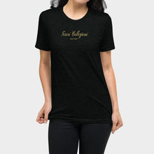 Load image into Gallery viewer, Signature Black & Yellow Triblend T-Shirt