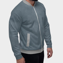 Load image into Gallery viewer, Slate Sage Unisex Bomber Jacket