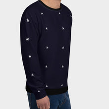Load image into Gallery viewer, All Over Print Logo Unisex Sweatshirt