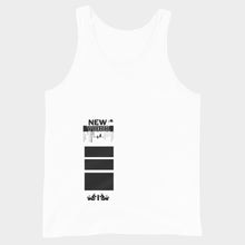Load image into Gallery viewer, New York Blk Block Unisex Cotton Tank Top
