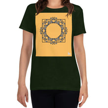 Load image into Gallery viewer, Gray Roses Scoop Neck Short Sleeve Tee / +6 Colors