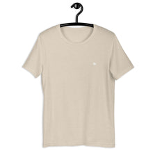 Load image into Gallery viewer, White Mini Logo Short-Sleeve Unisex T-Shirt / +4 Colors