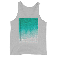 Load image into Gallery viewer, Turq Water Paper Unisex Tank Top / +4 Colors