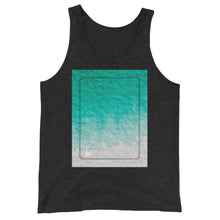 Load image into Gallery viewer, Turq Water Paper Unisex Tank Top / +4 Colors