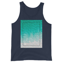 Load image into Gallery viewer, Turq Water Paper Unisex Tank Top / +4 Colors