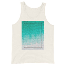 Load image into Gallery viewer, Turq Water Paper Unisex Tank Top / +4 Colors