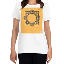 Load image into Gallery viewer, Gray Roses Scoop Neck Short Sleeve Tee / +6 Colors
