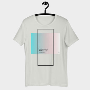 Running NY Streets Short-Sleeve Unisex T-Shirt/ +4 Colors