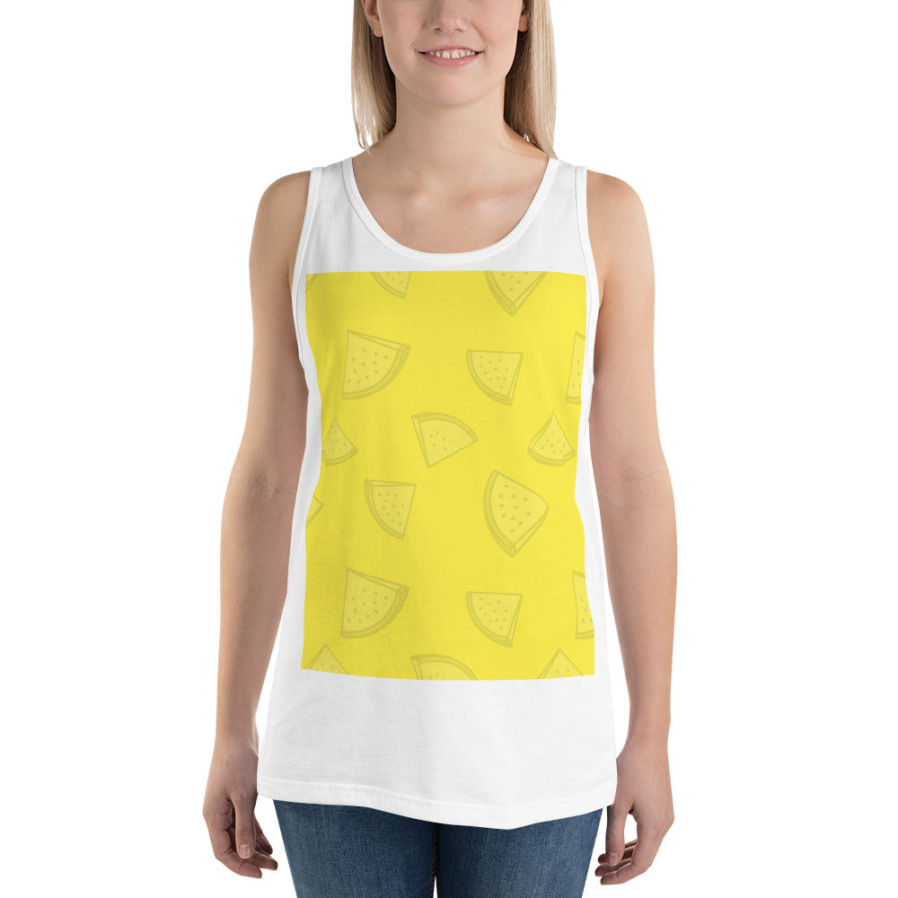 Yellow Watermelon Unisex Tank Top / +4 Colors