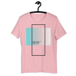 Running NY Streets Short-Sleeve Unisex T-Shirt/ +4 Colors