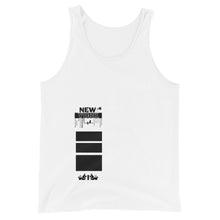 Load image into Gallery viewer, New York Blk Block Unisex Cotton Tank Top
